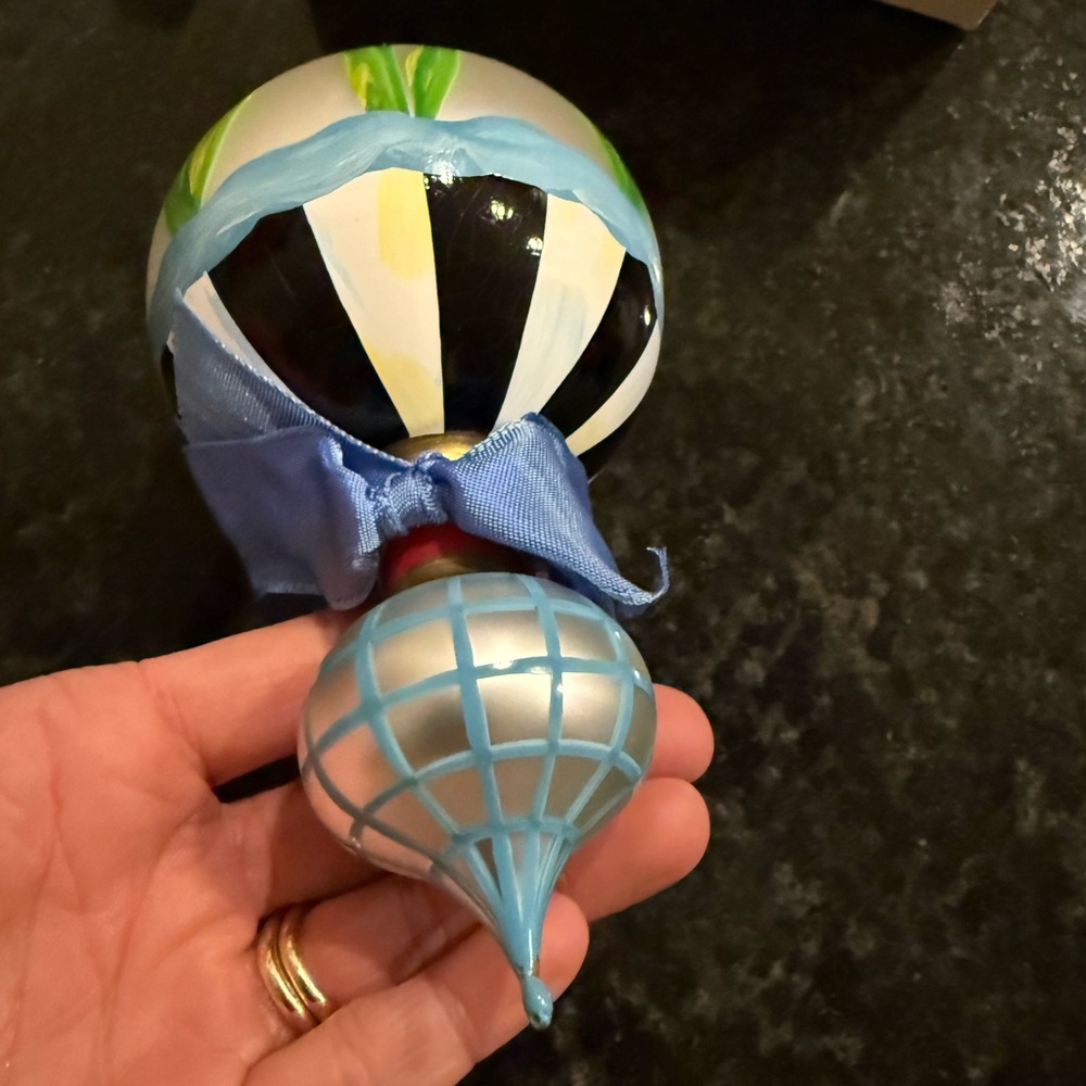 MacKenzie-Childs Double Drop Ornament - Picture 5 of 6